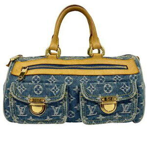 Louis Vuitton Neo Speedy Monogram Denim Handbag B
